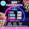 360 Photo Booth (Rental)